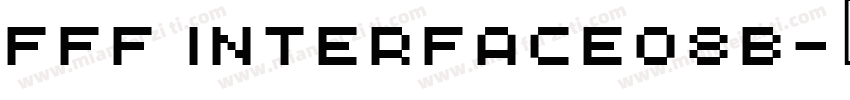 FFF Interface08b字体转换